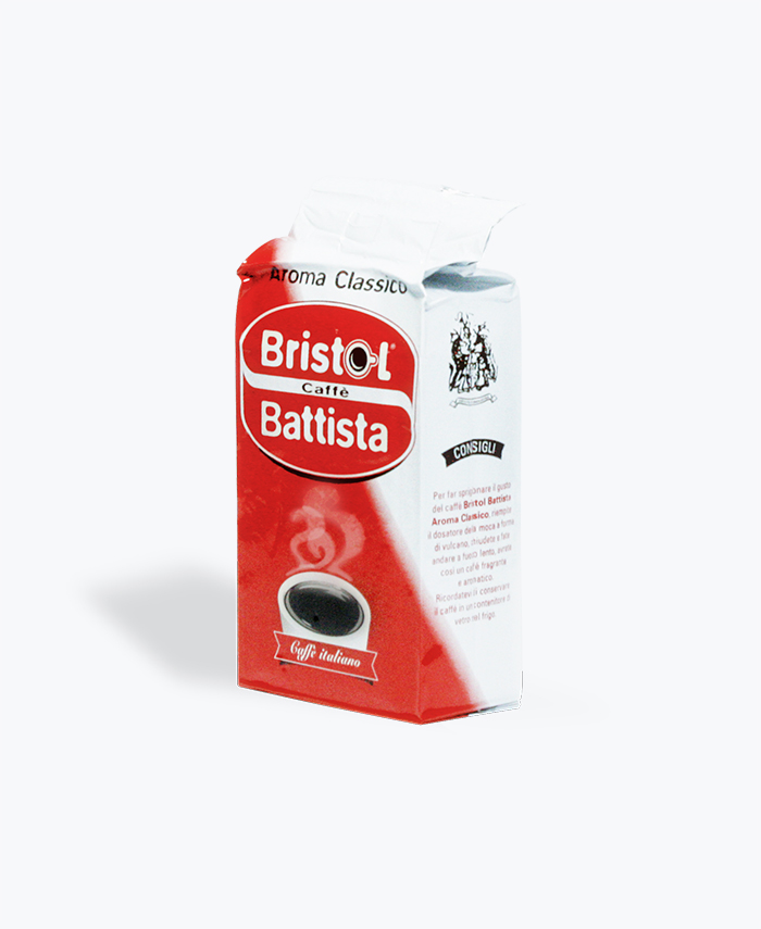 Miscela Caffè Macinato per Moka Aroma Classico, conf. 250gr – Caffè Bristol  Battista